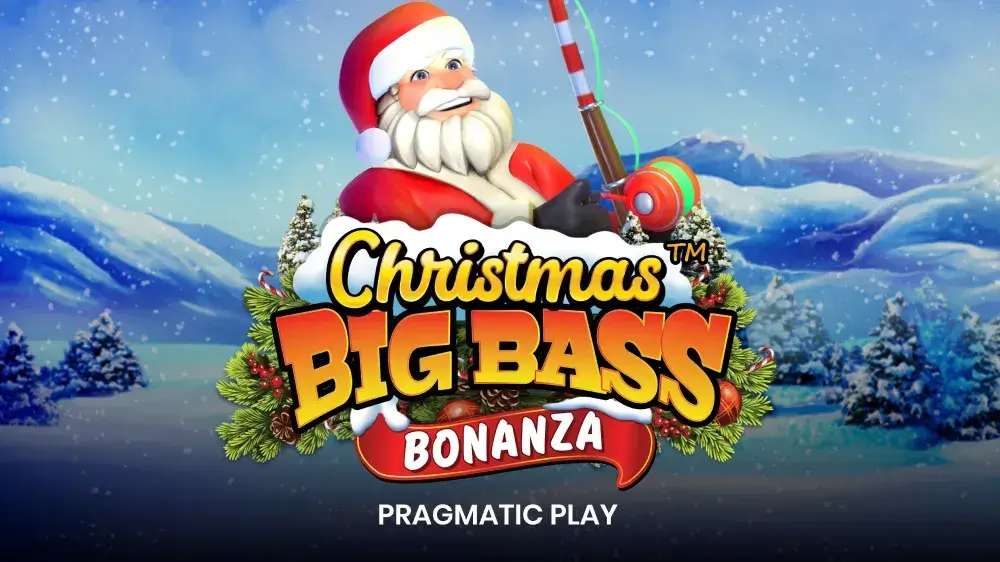 Christmas Big Bass Bonanza Slot Banner