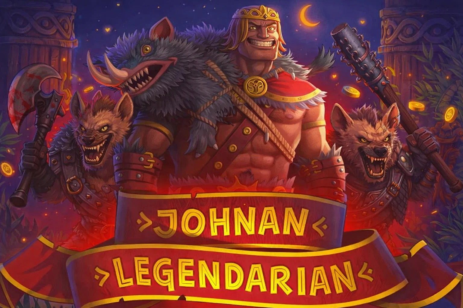 Johnan Legendarian slot game banner