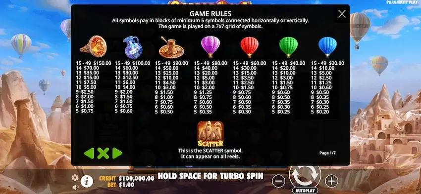 Cappadocia Game Screenshot