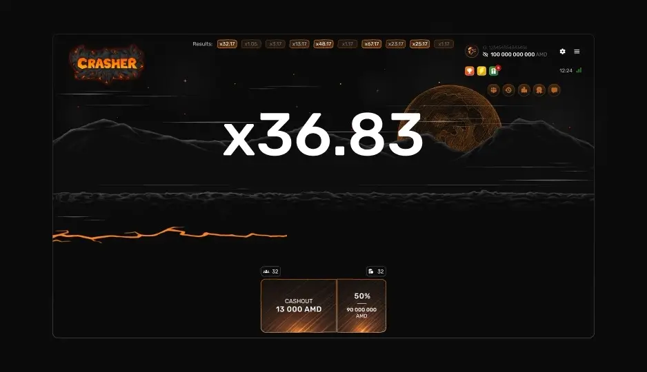 Crasher Game Screenshot