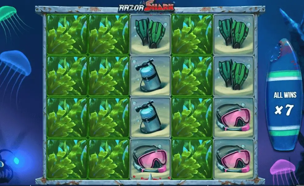 Razor Shark game banner