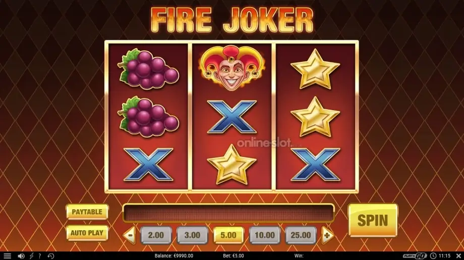 Fire Joker game screenshot