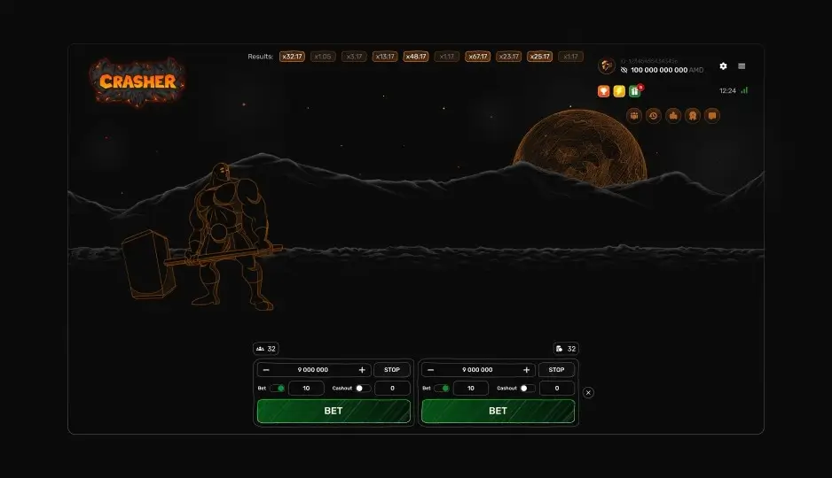 Crasher Game Screenshot