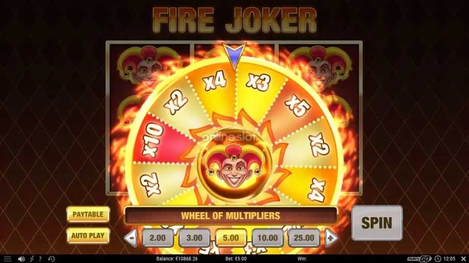 Fire Joker game screenshot