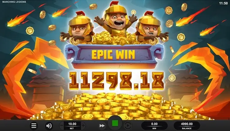 Marching Legions game screenshot