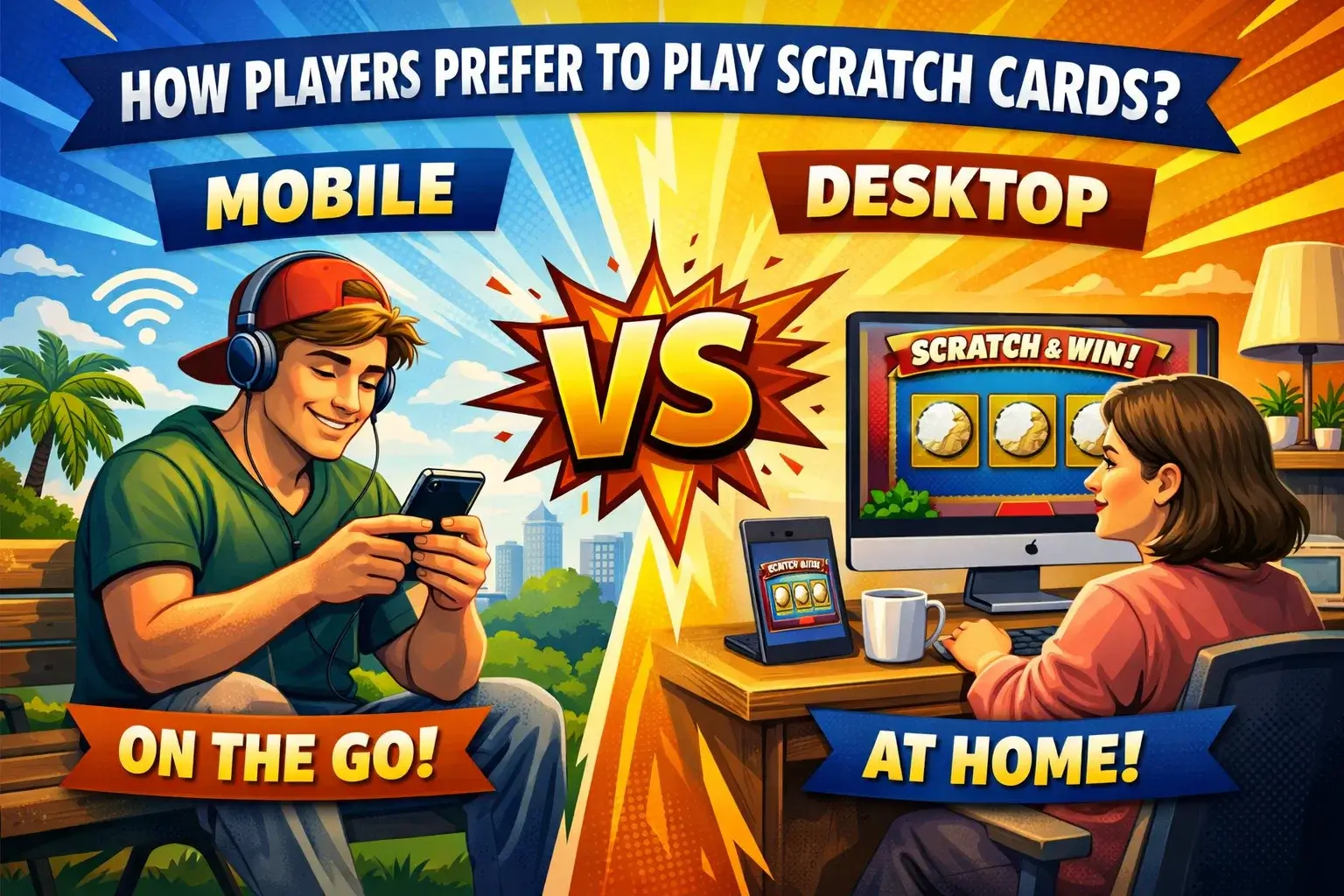 Mobile vs Descktop Banner