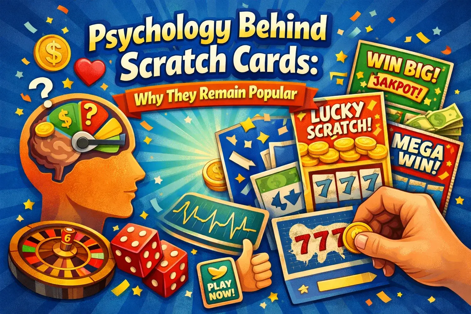Psychology Behind Scratch Cards Banner