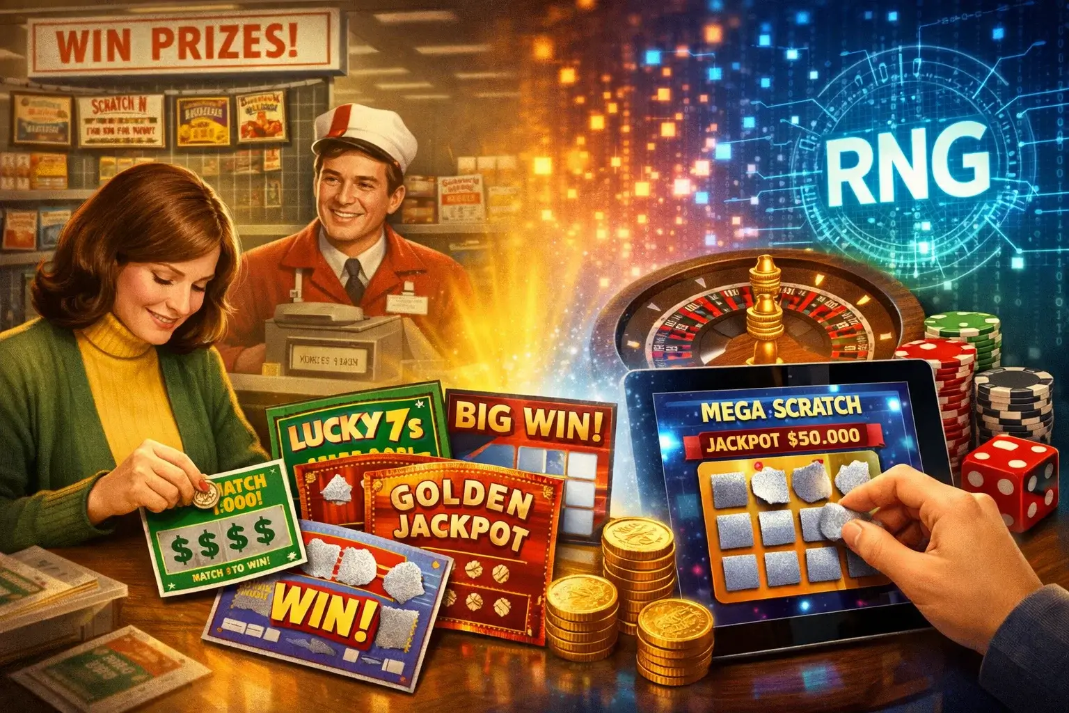 Scratch Cards Banner