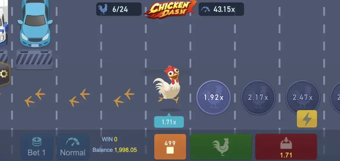 Chicken Dash Game Screenshot