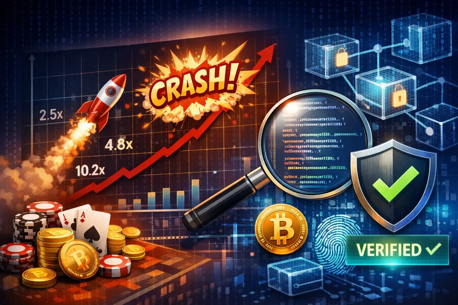 Mobile Crash Game Banner