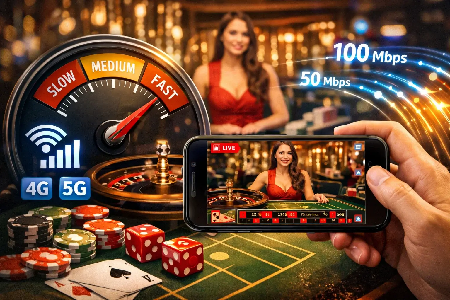 Live Casino Mobile Streaming banner