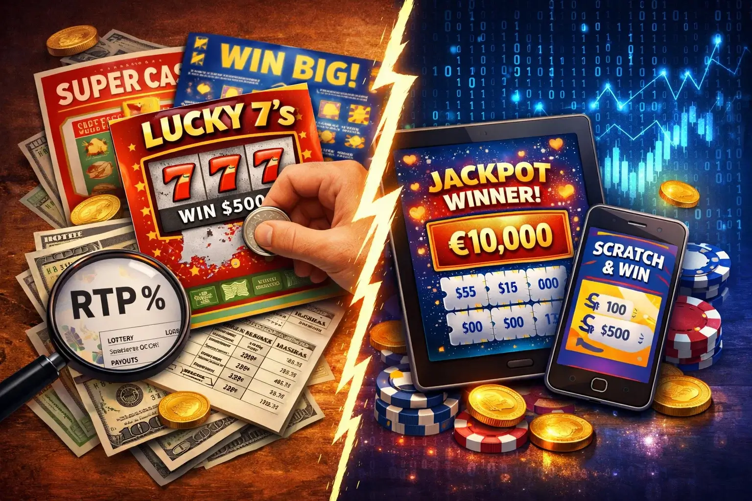 Scratch Cards Banner