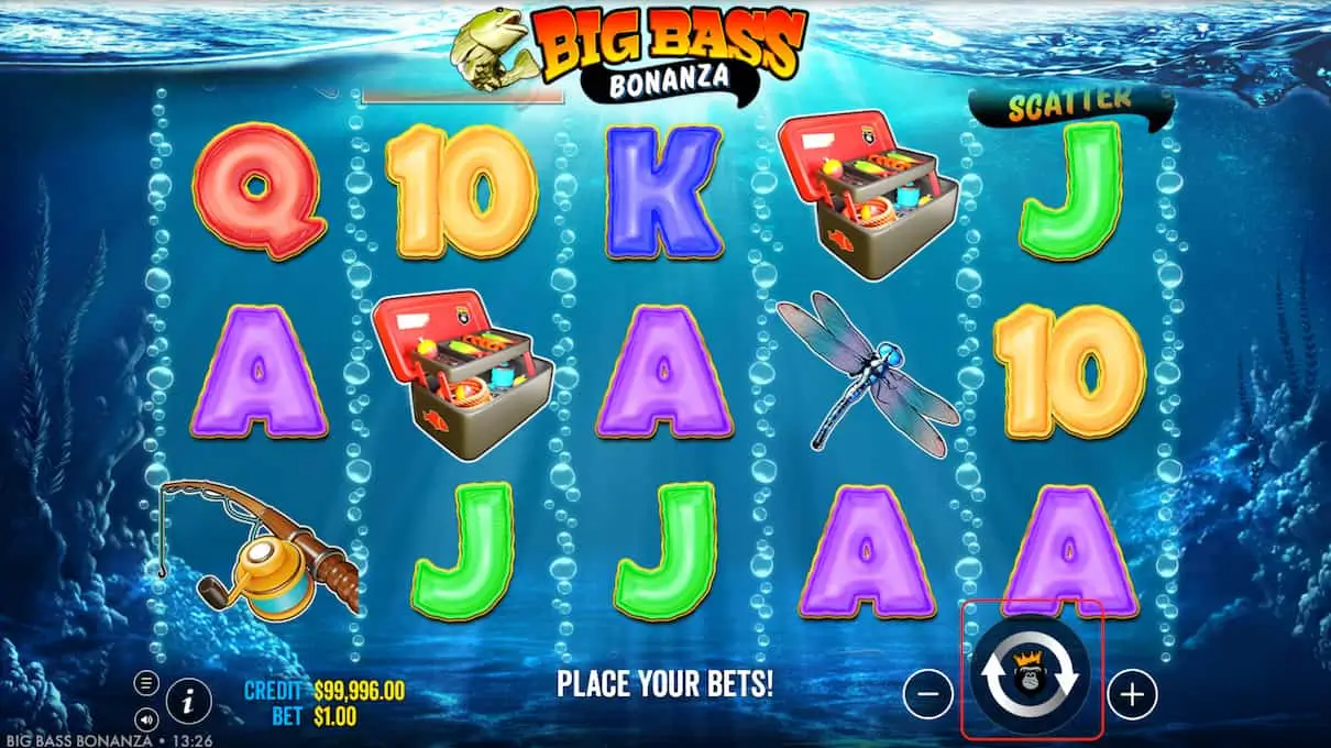 Big Bass Bonanza Game Screenshot