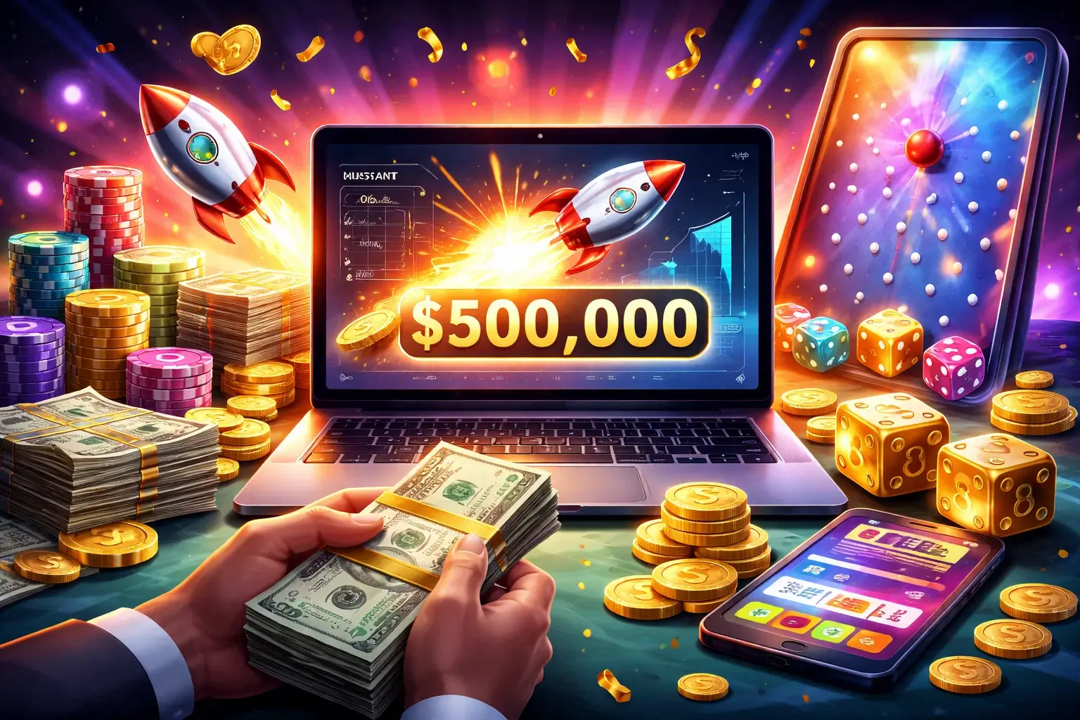 High-Roller Instant Games: Six-Figure Bets on Crash, Dice, and Plinko