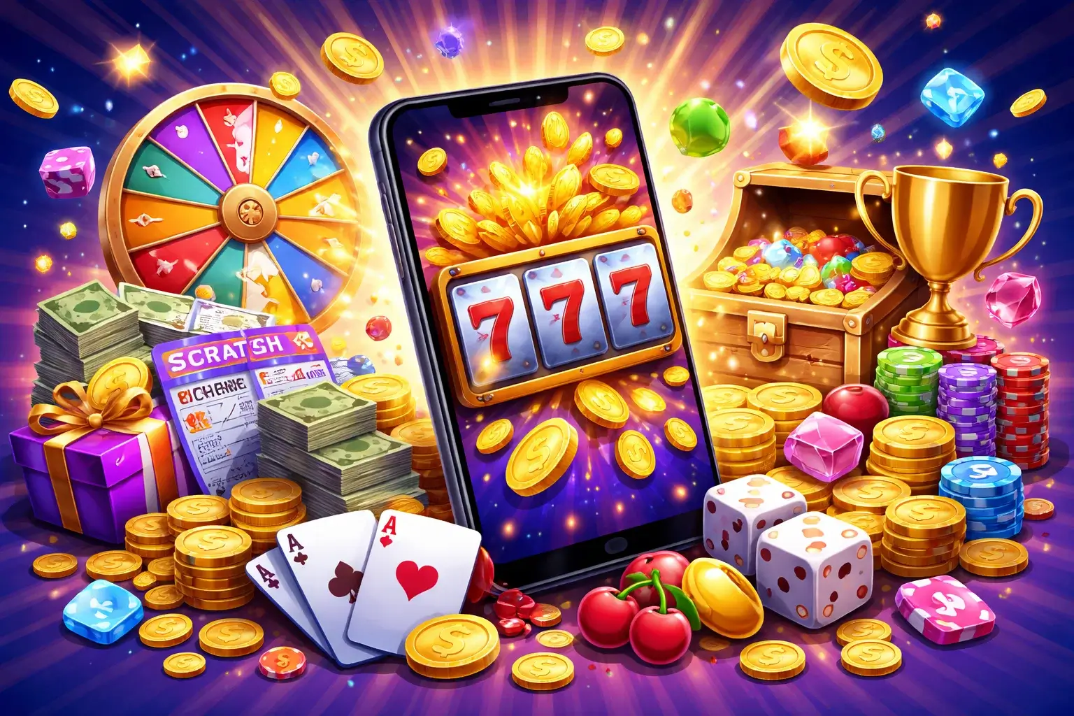 Instant Games on Sweepstakes Casinos: Free Play with Real Prize Redemption