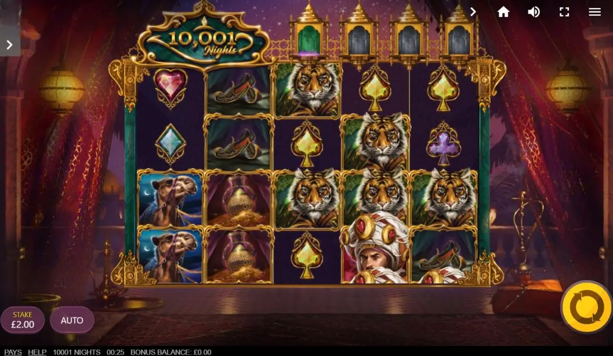 10001 Nights Game Screenshot