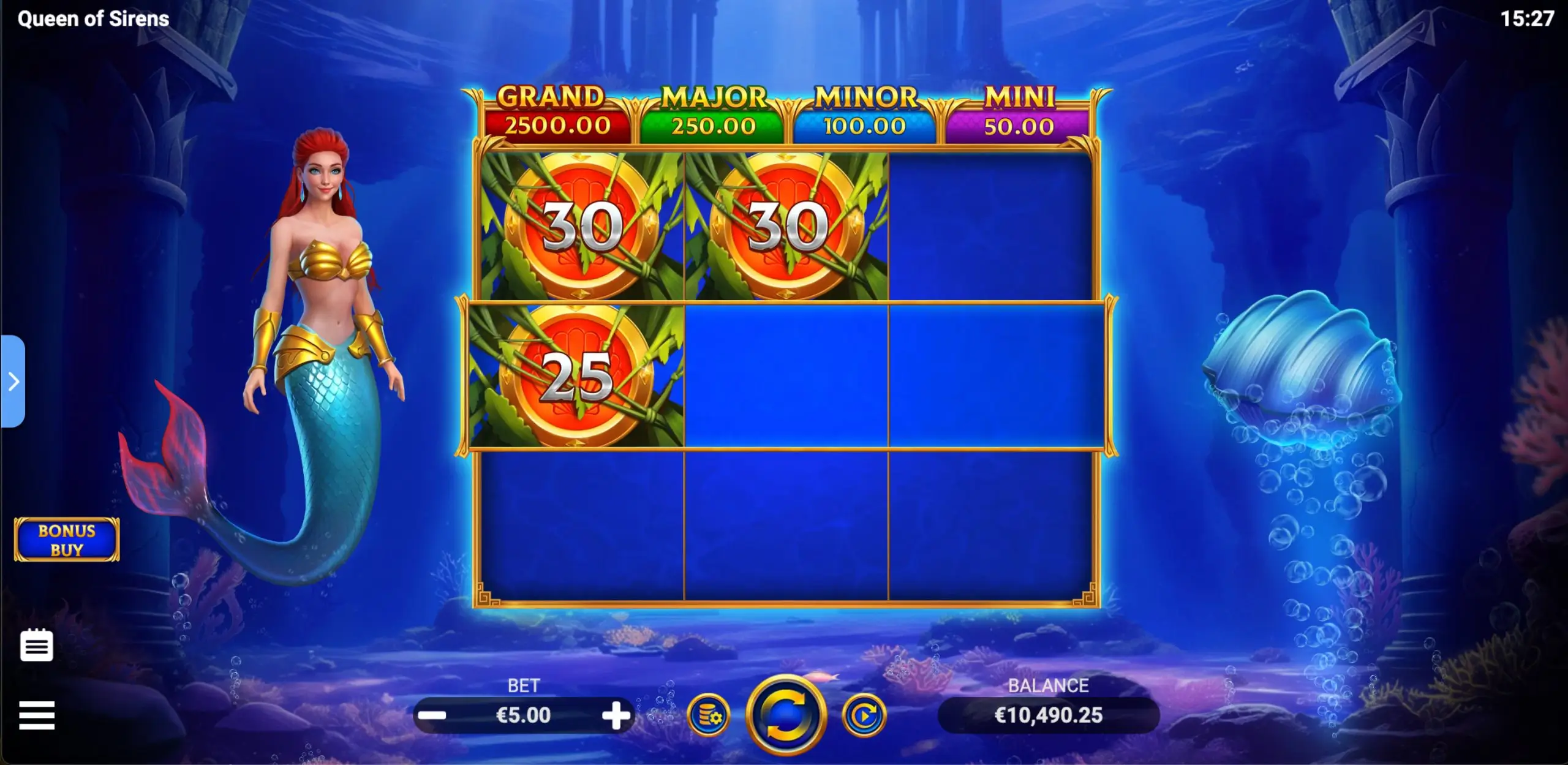 Queen of Sirens game screenshot