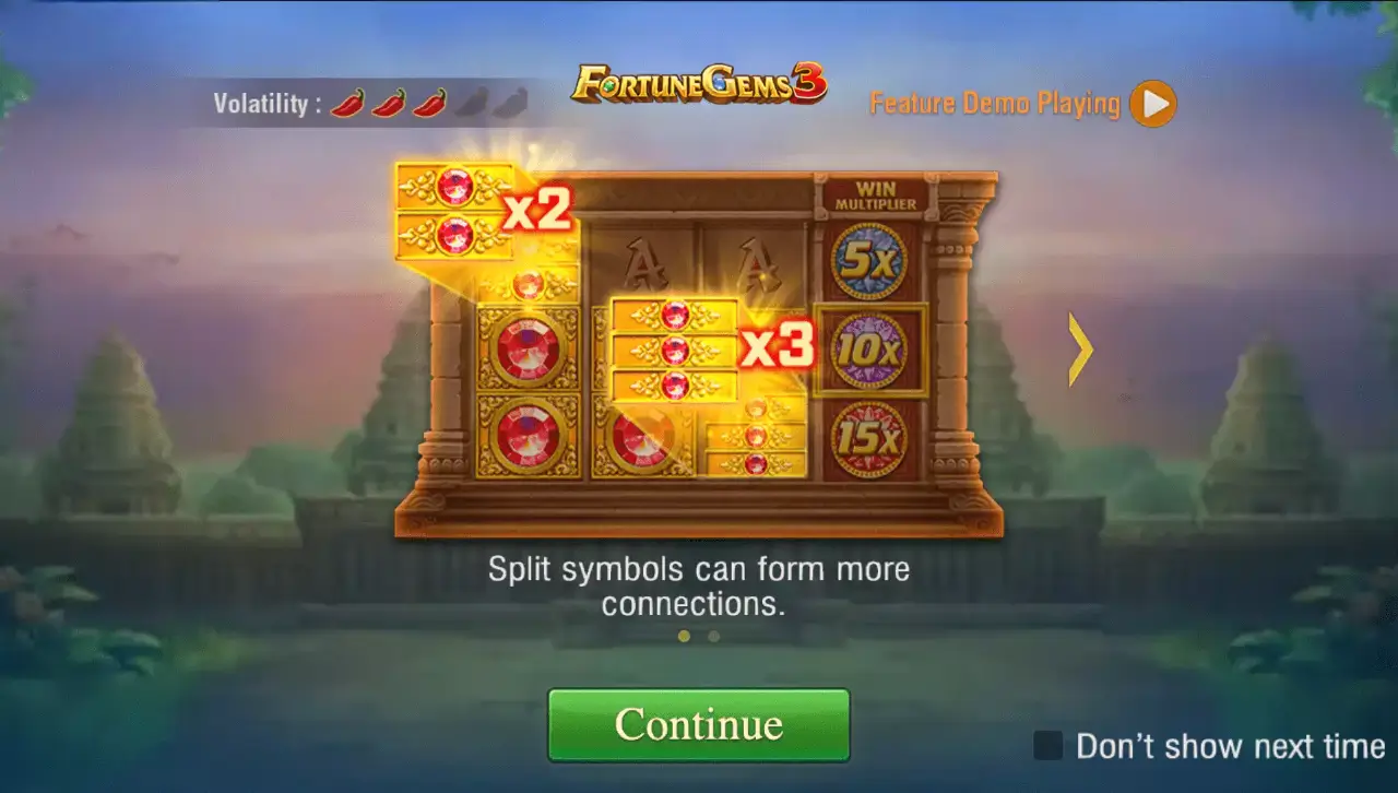Fortune Gems 3 Game Screenshot