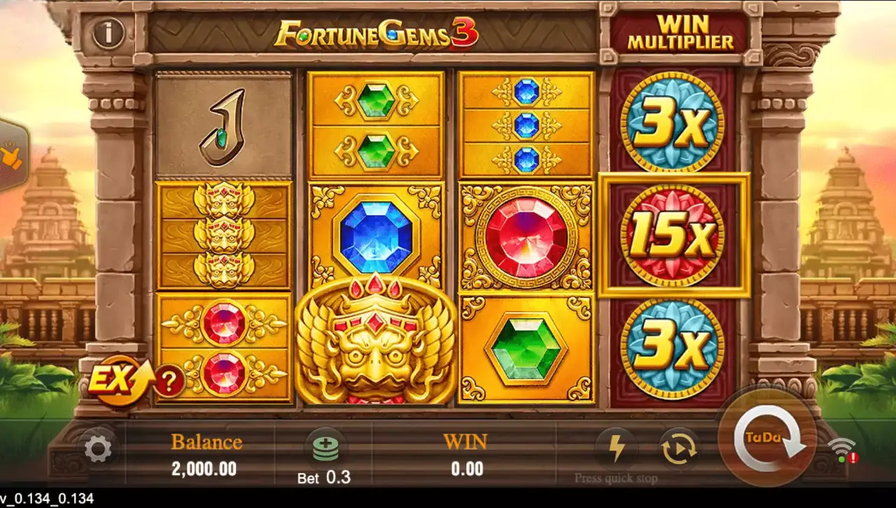 Fortune Gems 3 Game Screenshot