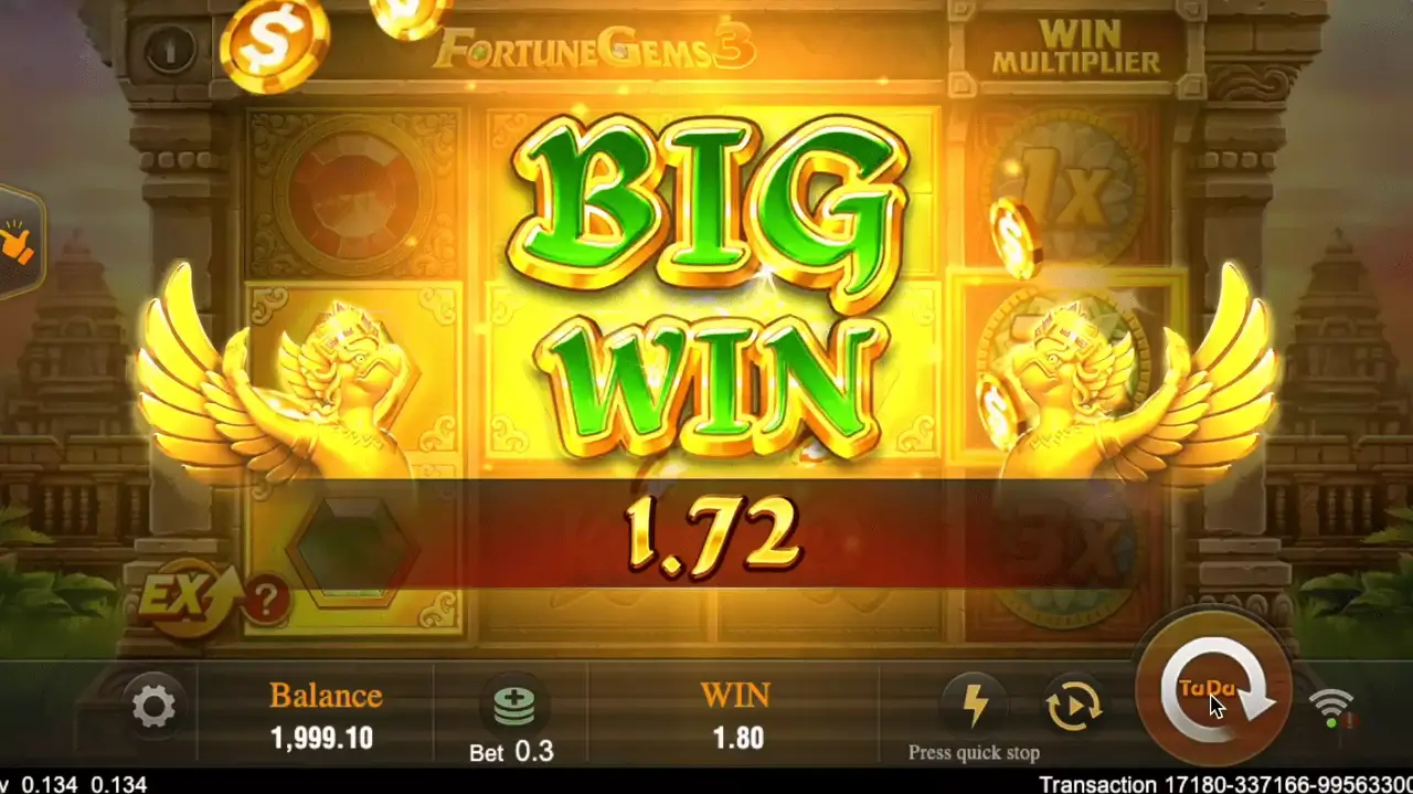 Fortune Gems 3 Game Screenshot