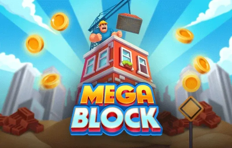 MegaBlock 2026: InOut Games’ Tower-Building Crash Game with 4 Difficulty Modes and 2,941,884x Max Multiplier