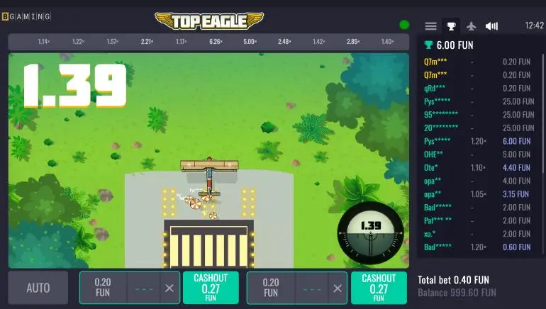 Top Eagle Game Screenshot