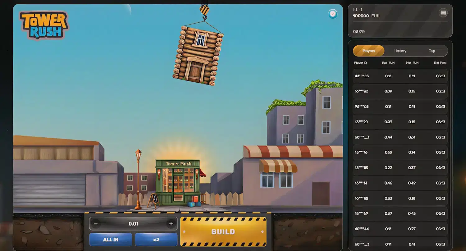 Tower Rush Game Screenshot