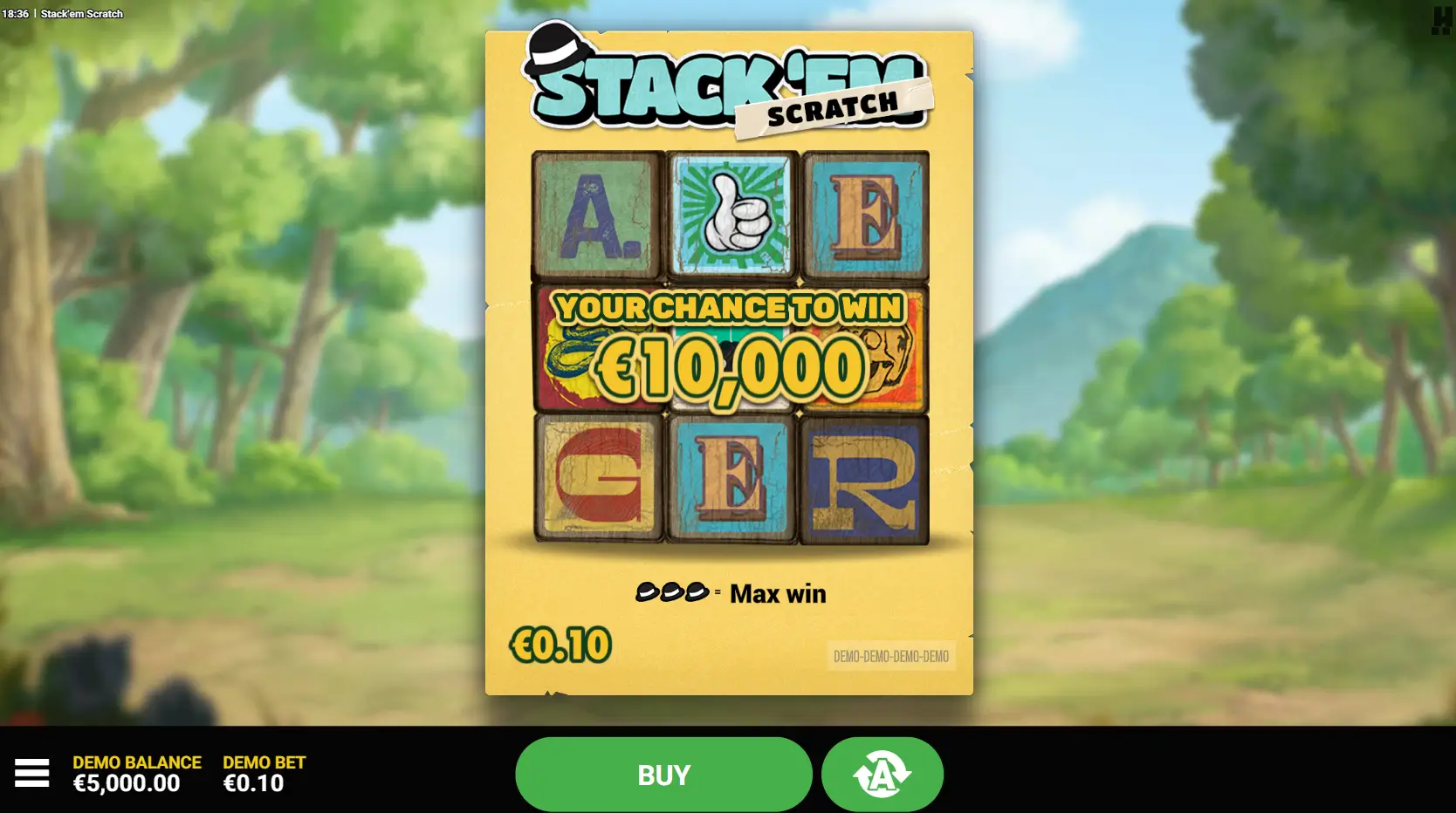 Scratchem game screenshot