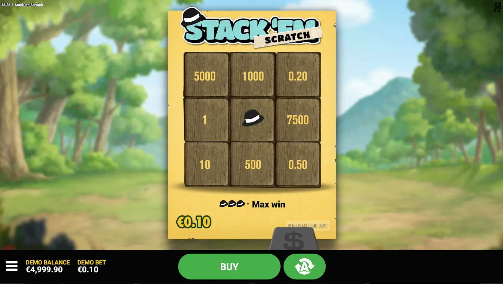 Scratchem game screenshot
