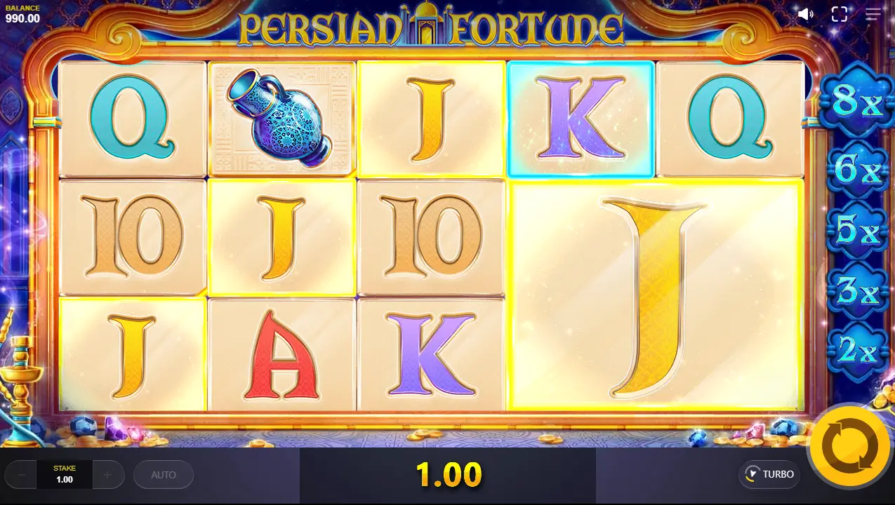 persian fortune game screenshot