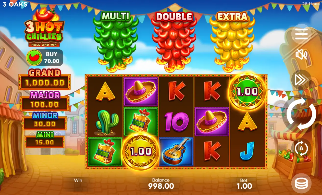 3 Hot Chillies Game Screenshot