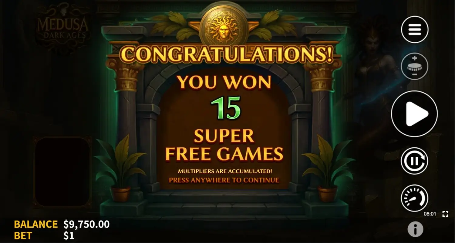 Medusa Dark Ages game screenshot