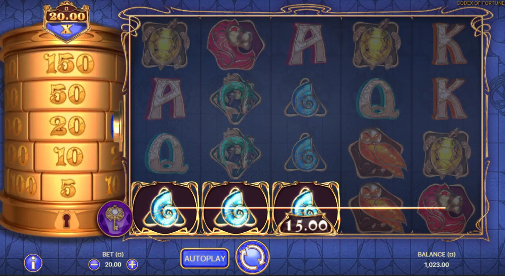 Codex of Fortune game screenshot