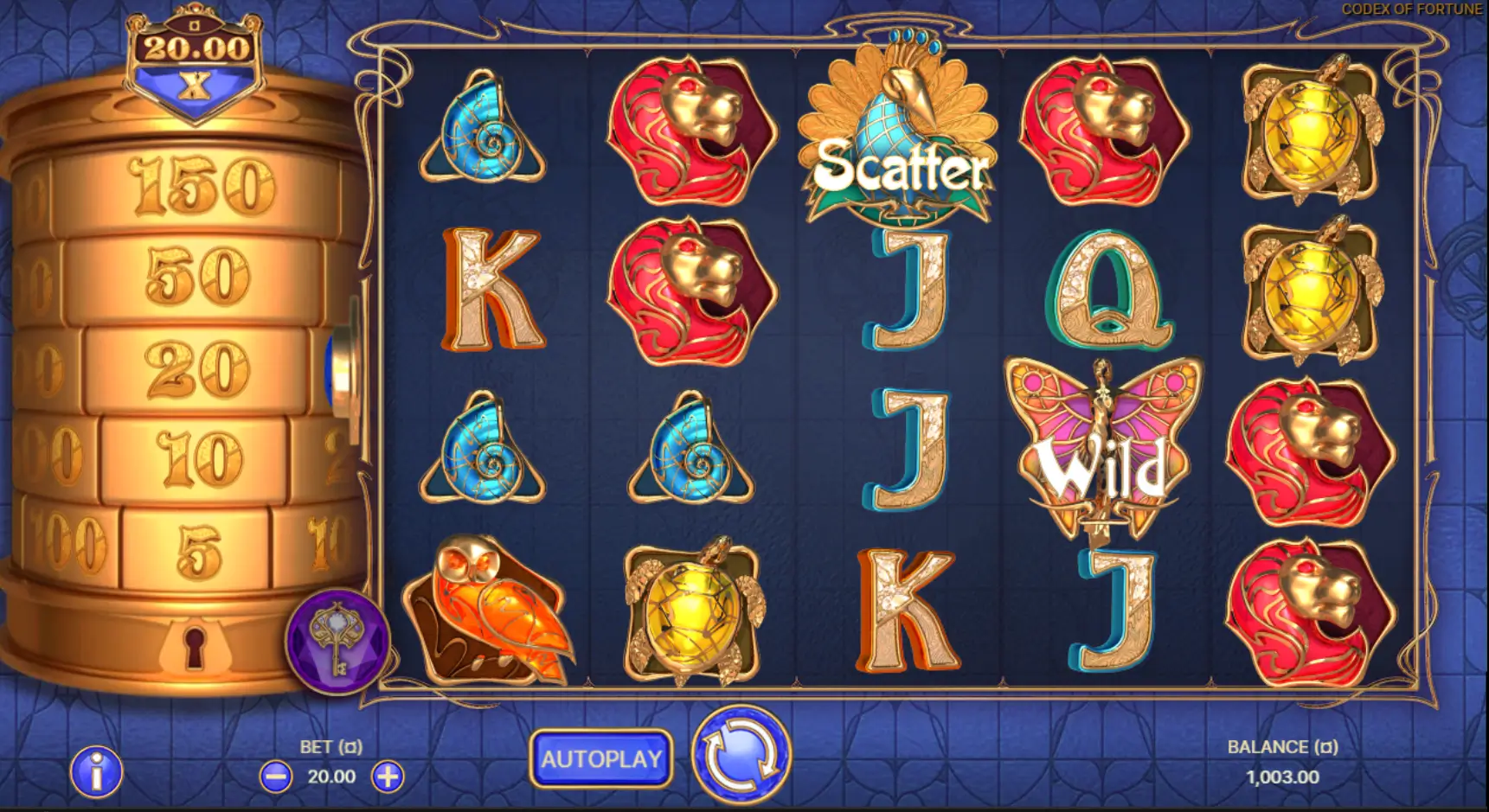 Codex of Fortune game screenshot