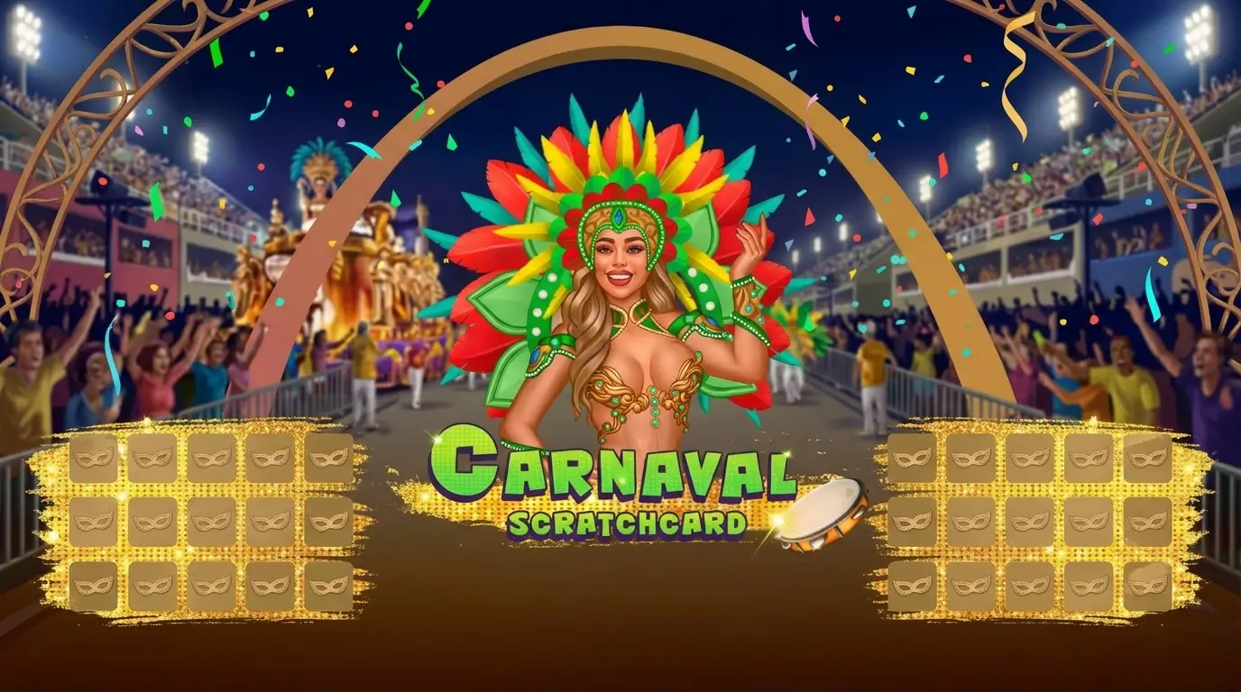 Carnaval Scratch Card (Caleta Gaming, 2026): 96.33% RTP, 40,000x Peak — Instant Gratification vs. Math