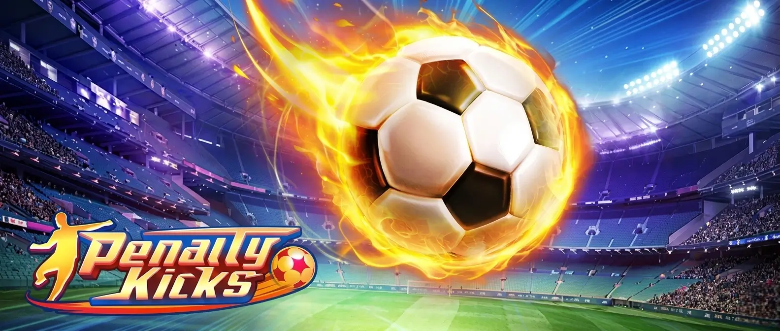 penalty kicks game banner