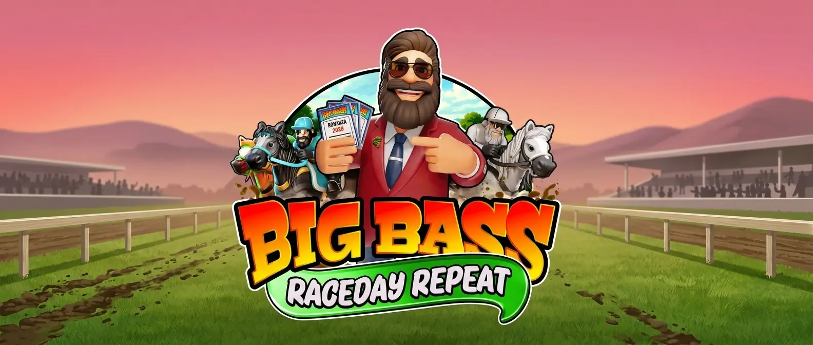 Big Bass Raceday Game Banner