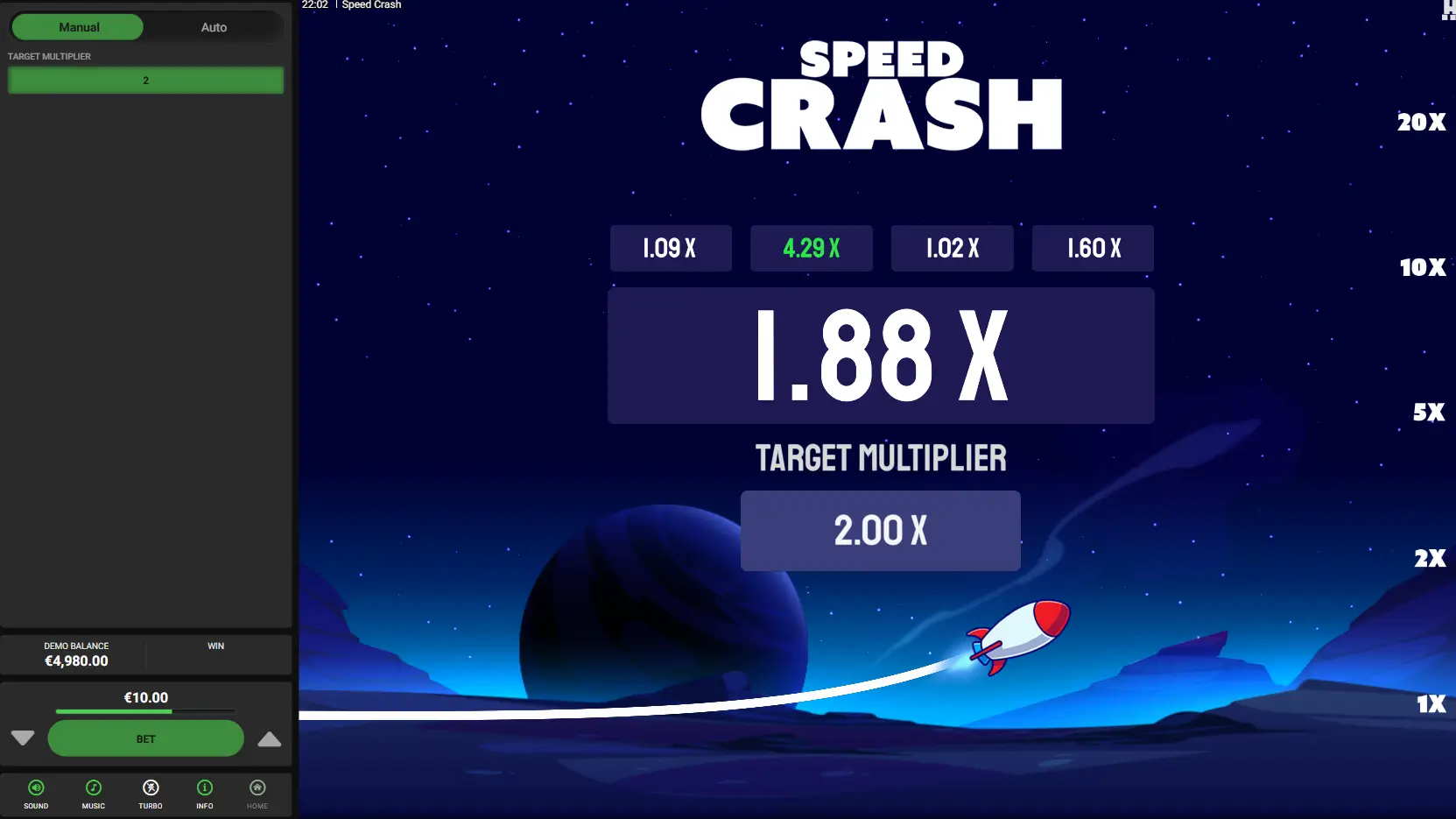 Speed Crash Game Screenshot