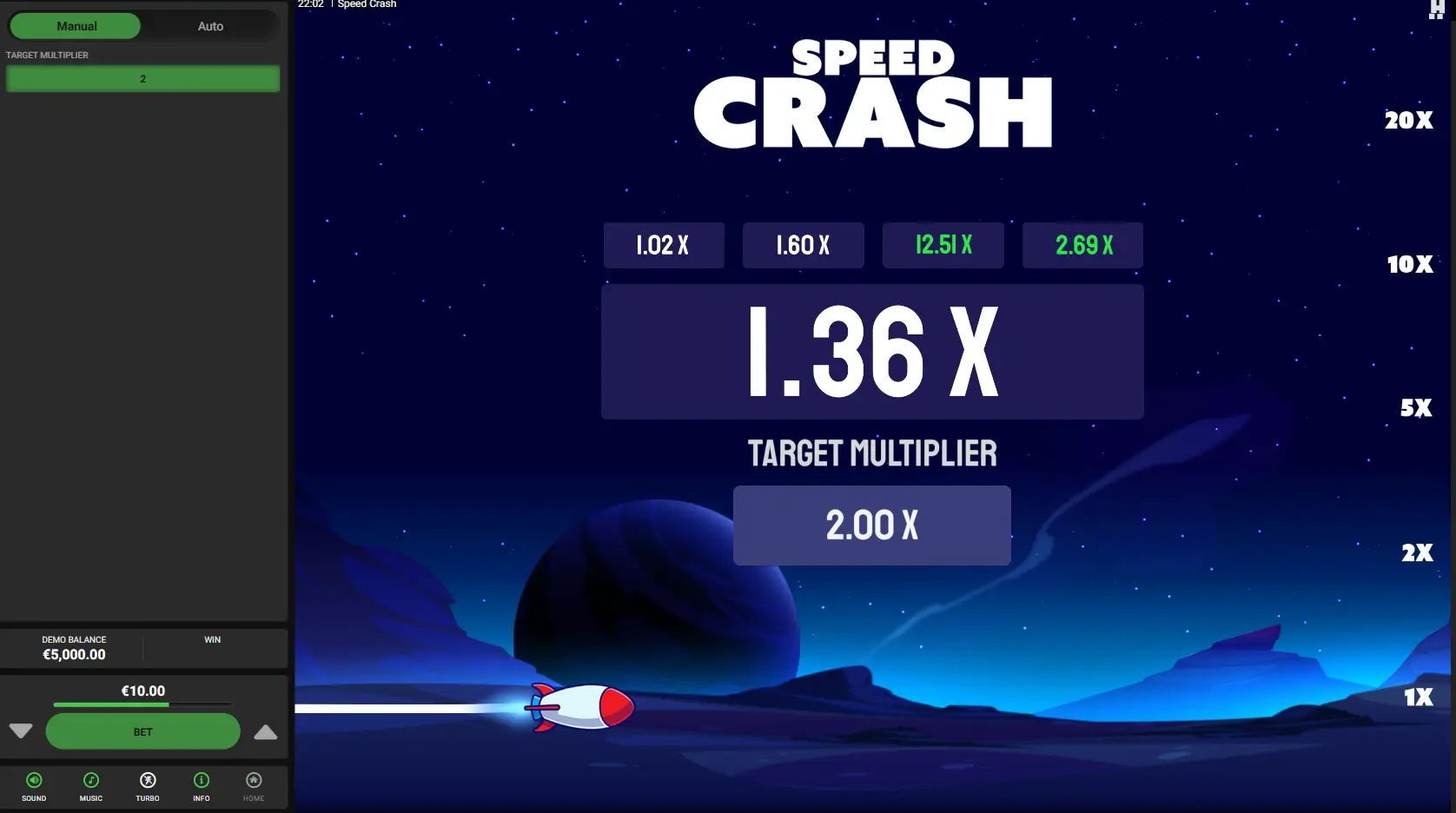 Speed Crash Game Screenshot