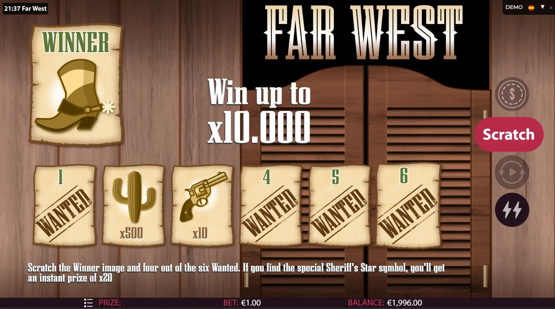 Far Wesr Game Screenshot