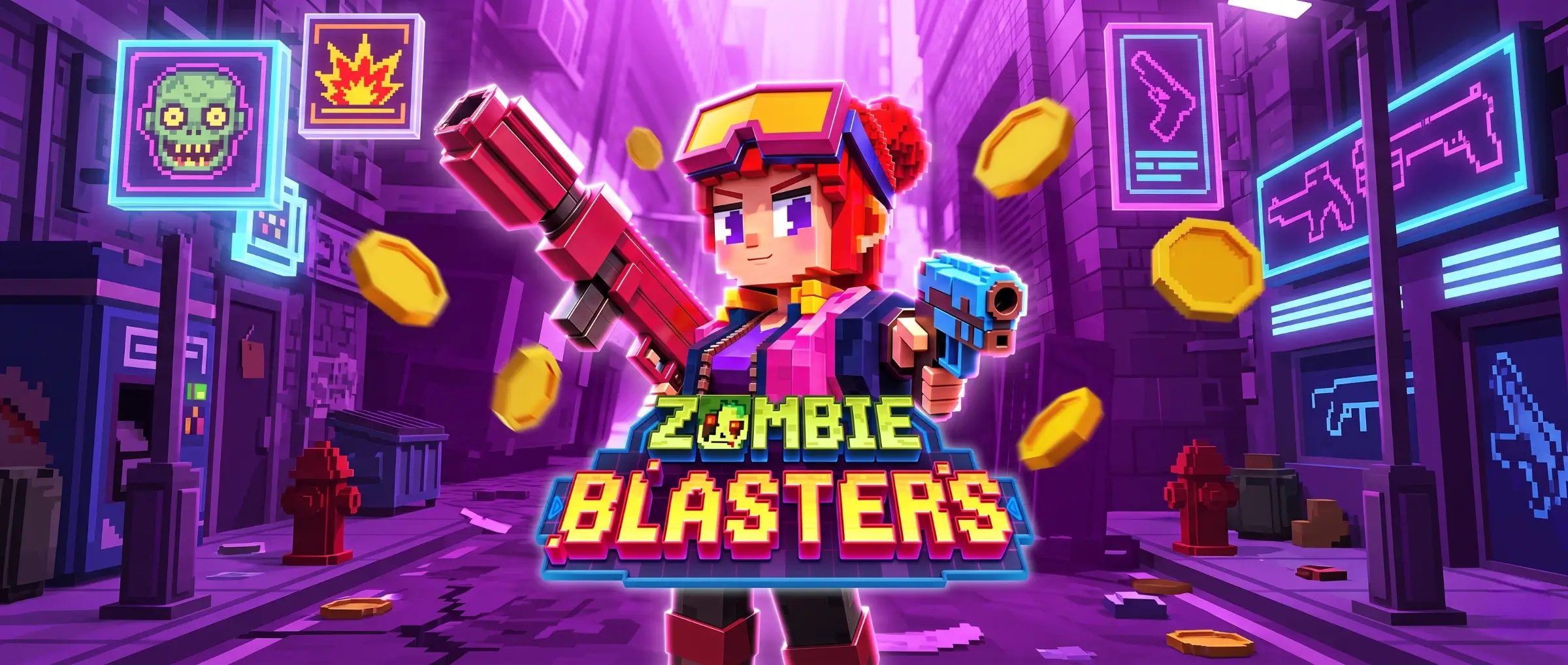 Zomdie Blacters Game Manner