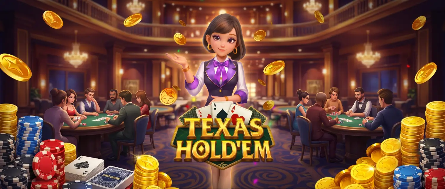Texas Hold'em Game Banner