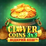 Clover Coins 3x3 Game Banner