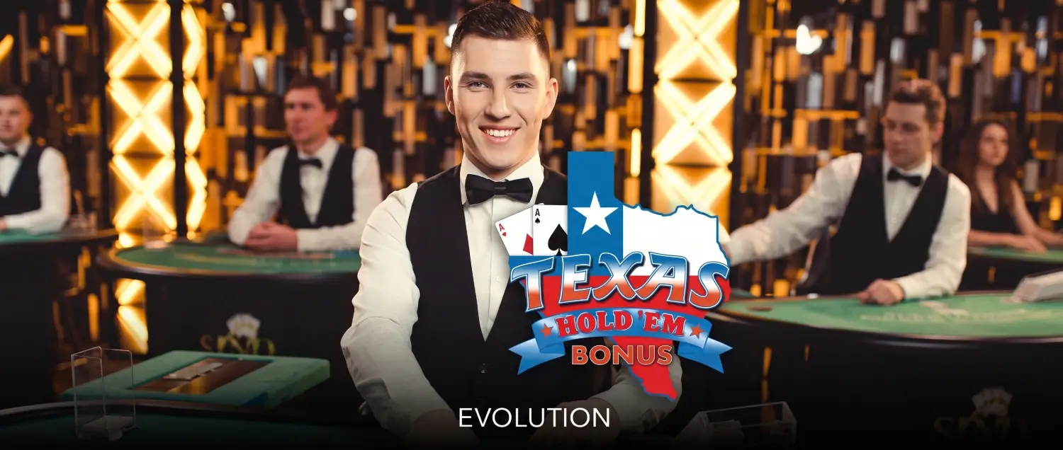 Texas Hold'em Bonus Poker by Evolution