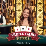 Triple Card Poker by Evolution